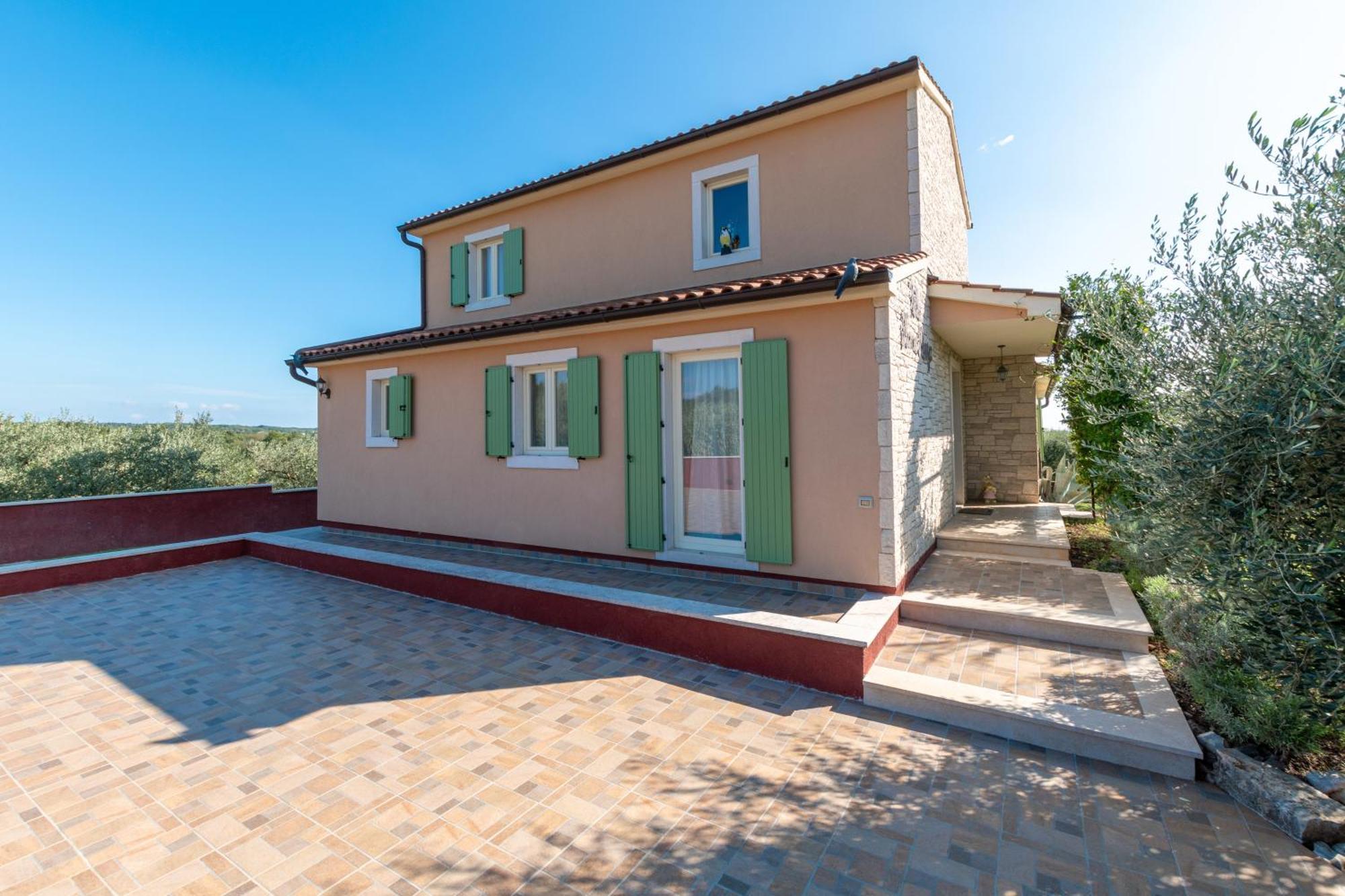 Villa Nona Marija Sveti Lovreč Pazenatički Buitenkant foto